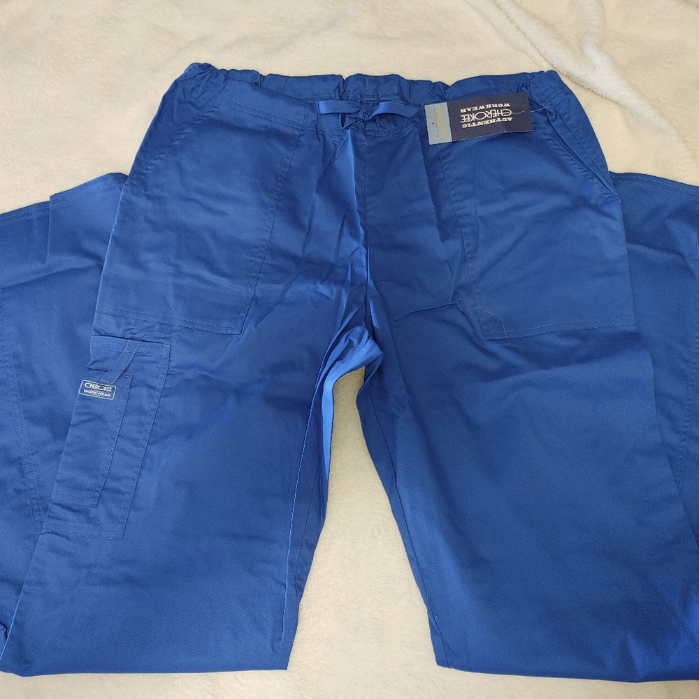 Royal Blue Scrub Bottoms